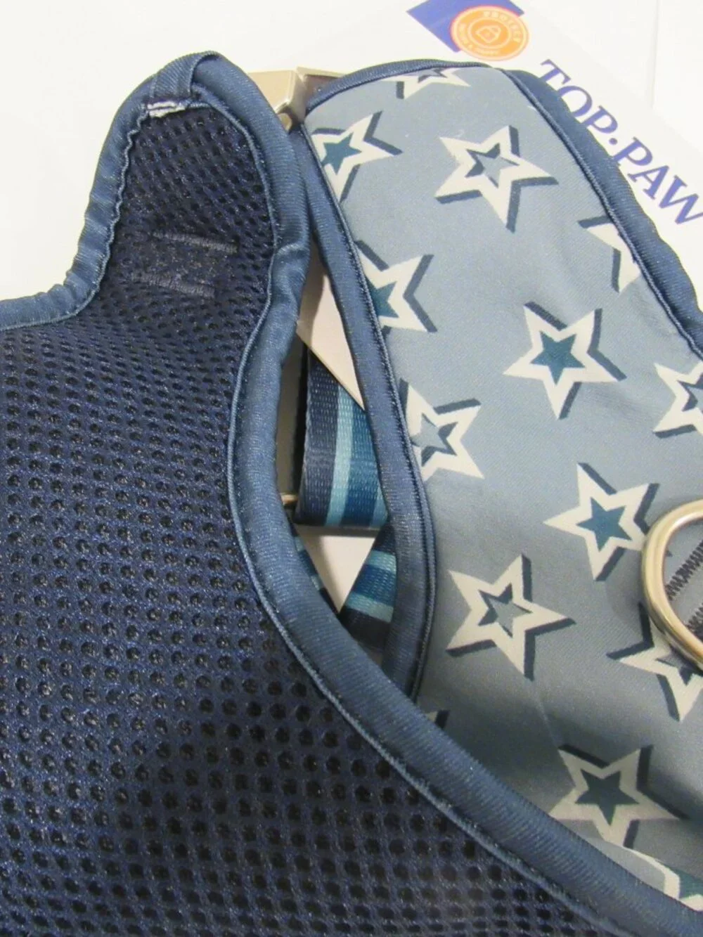 NEW TOP PAW ADJUSTABLE LARGE DOG HARNESS AND MATCHING LEASH